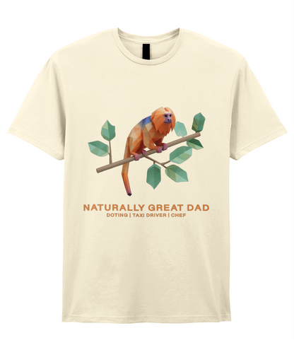 Golden Lion Tamarin Dad 1 - Adult T-shirt