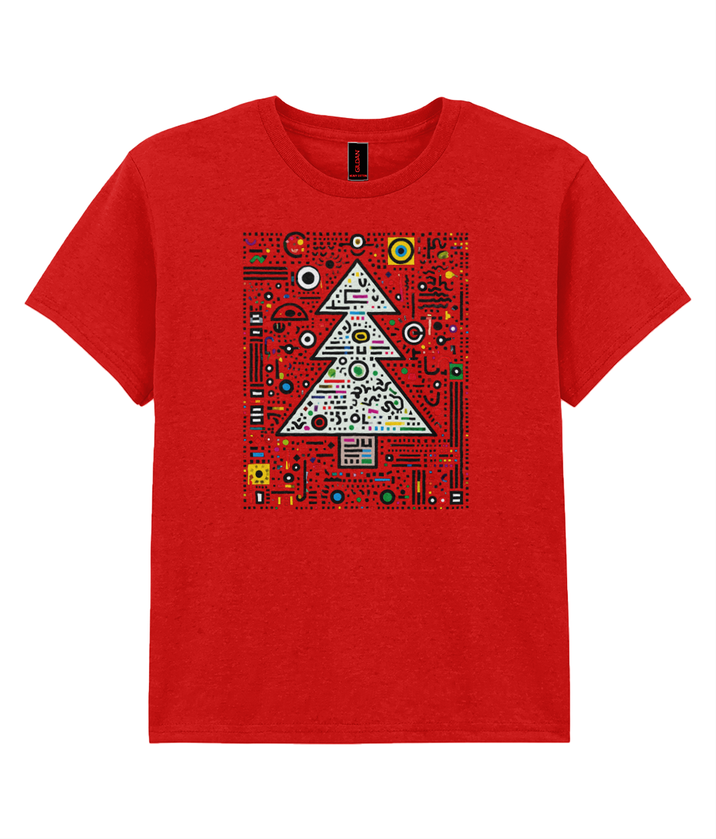 Doodle-land: Christmas Tree - Child T-shirt