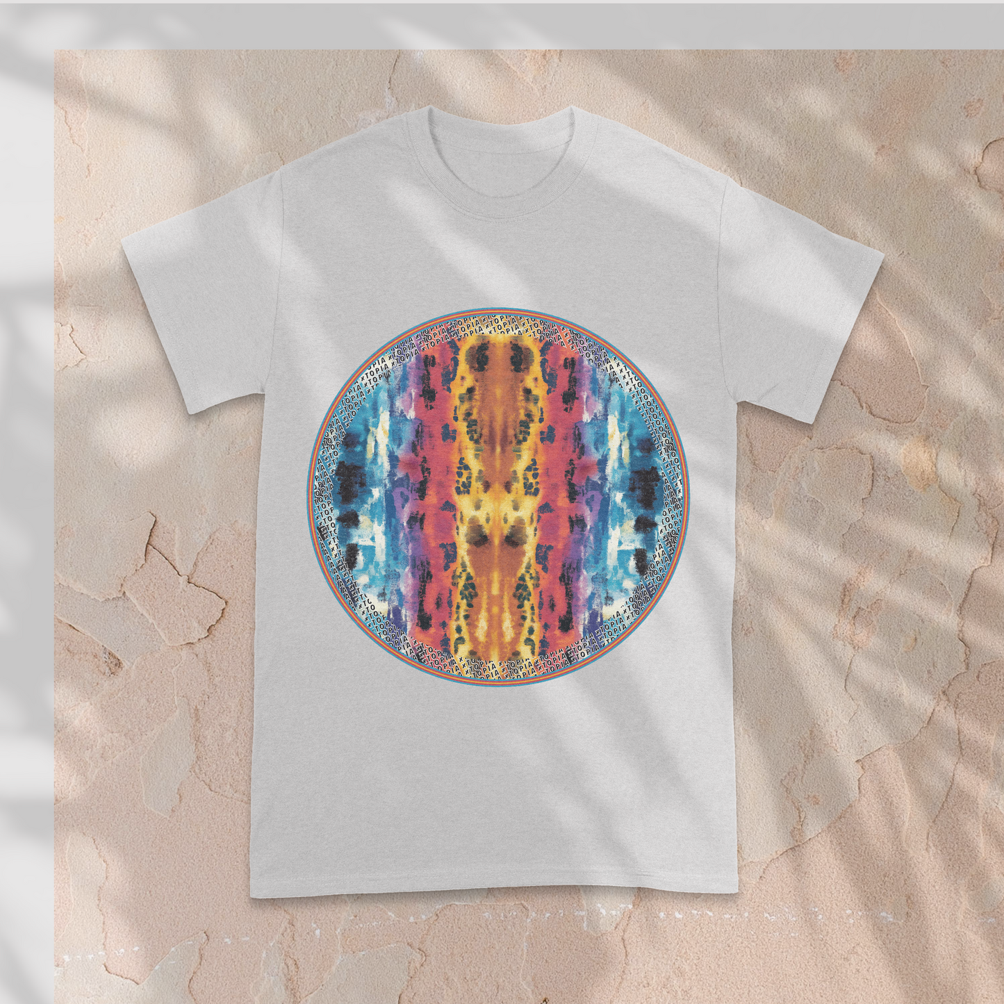 Rainbow Leopard Camouflage Adult T-shirt