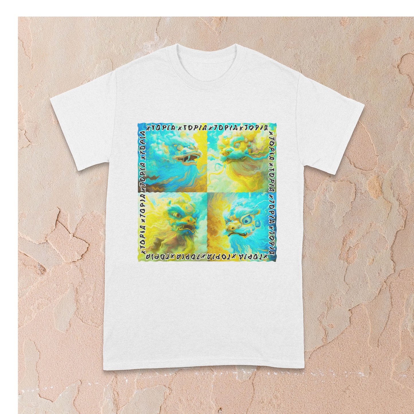 Psychedelic Lion Dance - Spring Fresh - Adult T-shirt (Ltd-Ed)