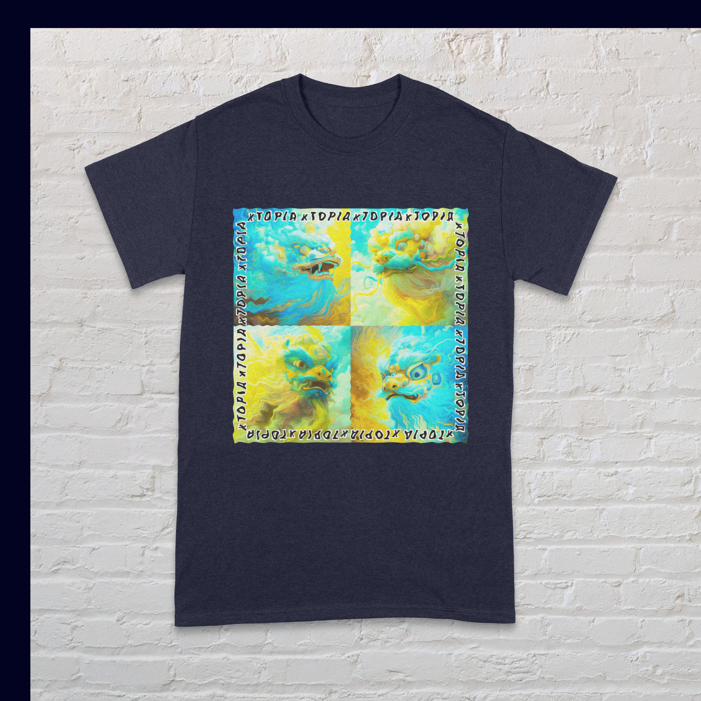 Psychedelic Lion Dance - Spring Fresh - Adult T-shirt (Ltd-Ed)
