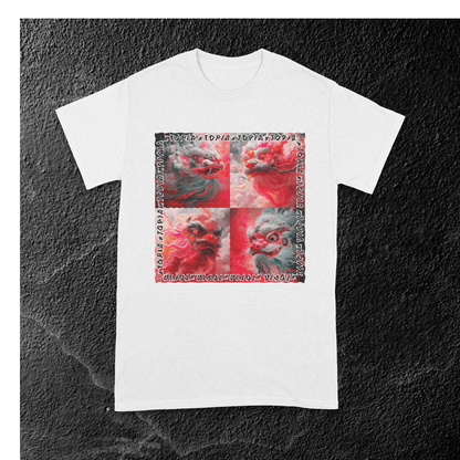 Psychedelic Lion Dance - Menace - Adult T-shirt (Ltd-Ed)