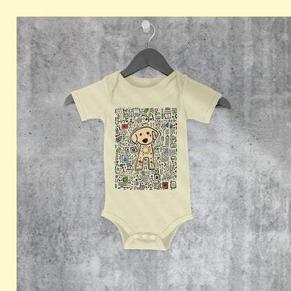 Puppy Doodle Baby Bodysuit