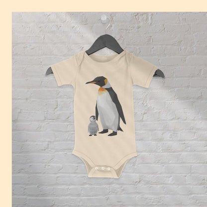 Emperor Penguin Iso Baby Bodysuit