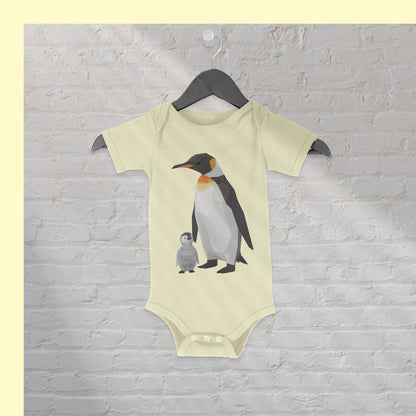 Emperor Penguin Iso Baby Bodysuit