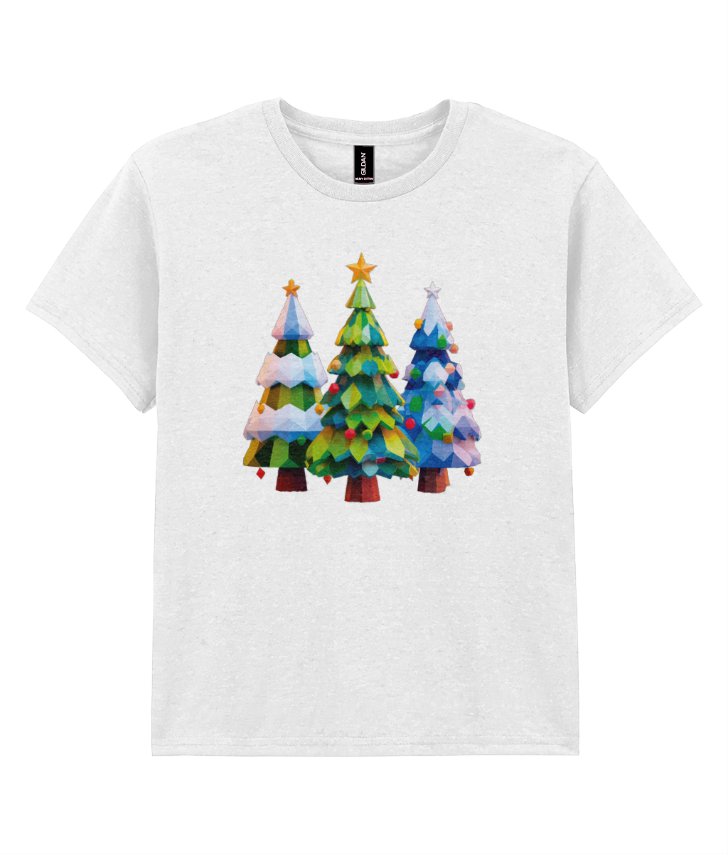 Isometric Xmas: Trees - Child T-shirt