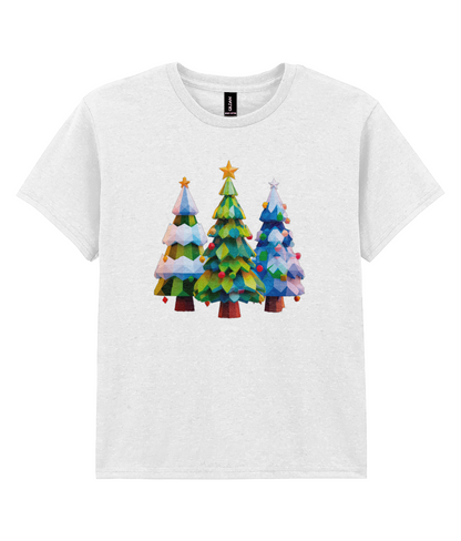 Isometric Xmas: Trees - Child T-shirt