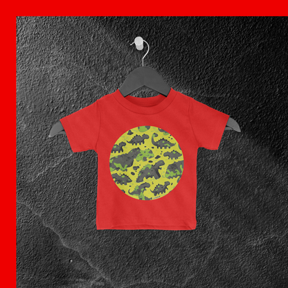 Camo-dinosaur Toddler T