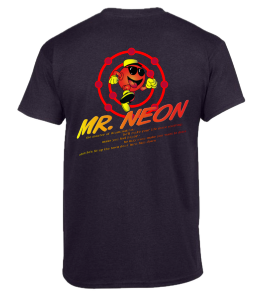 Mr Neon Unisex Adults T-shirt