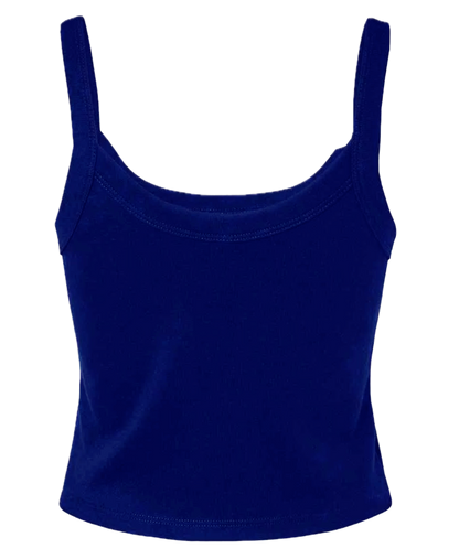 Chalfest '26: Unified Pastels - Women's micro rib spaghetti strap tank