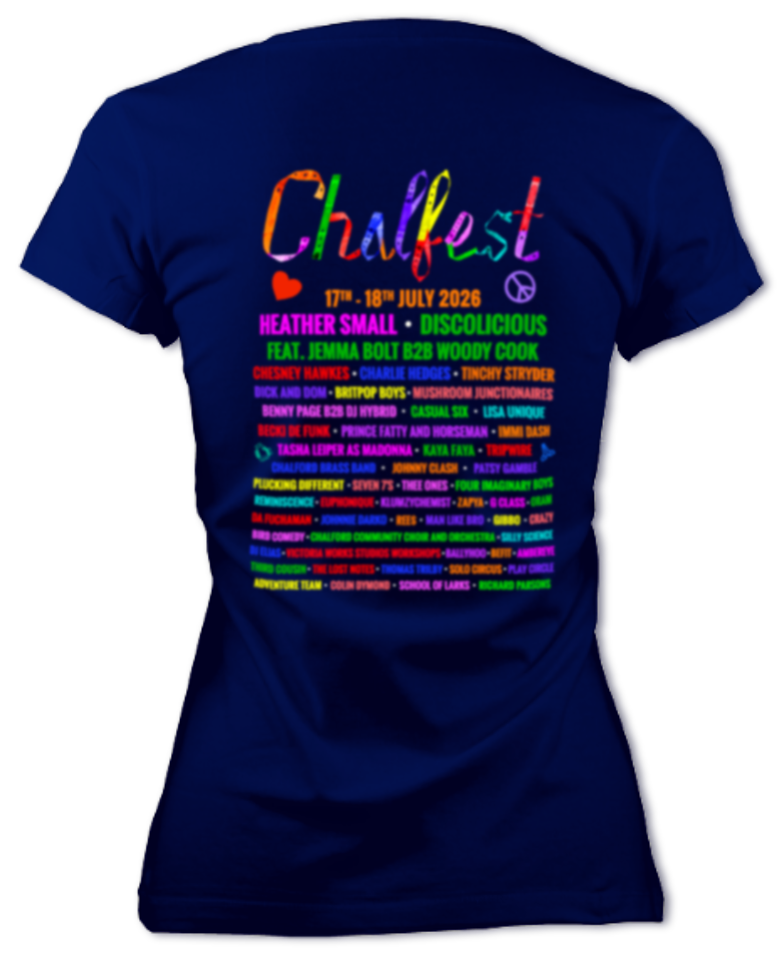 Chalfest '26: Unified Carnival - Women's Fitted V-neck T-shirt