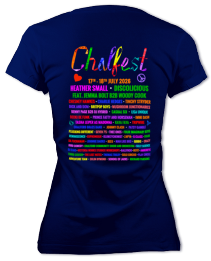 Chalfest '26: Unified Carnival - Women's Fitted V-neck T-shirt