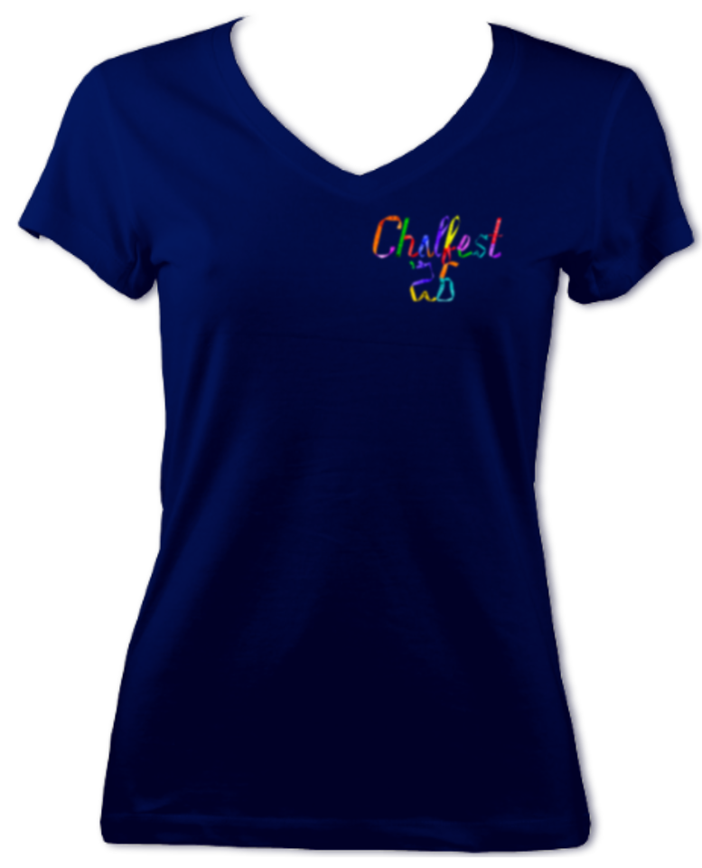 Chalfest '26: Unified Carnival - Women's Fitted V-neck T-shirt