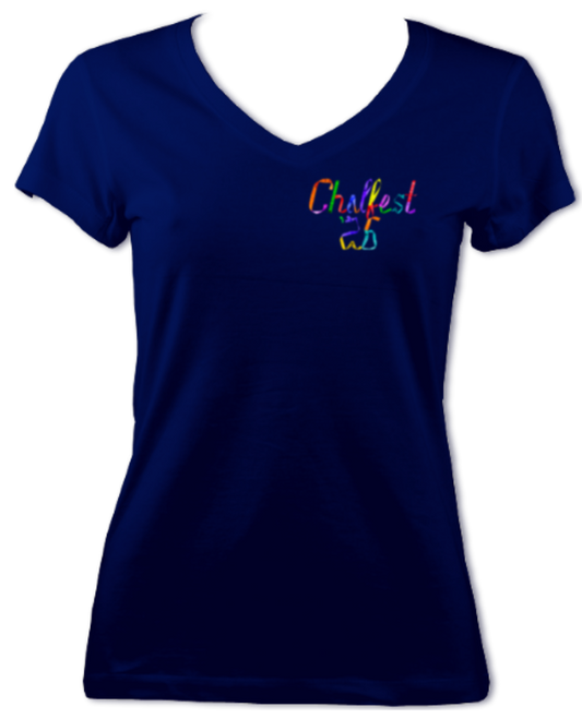 Chalfest '26: Unified Carnival - Women's Fitted V-neck T-shirt