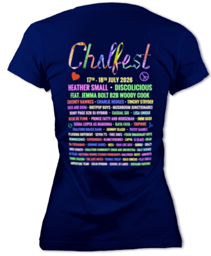 Chalfest '26: Unified Pastels - Women's Fitted V-neck T-shirt