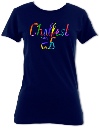 Chalfest '26: Unified Carnival - Women's scoop-neck T-shirt