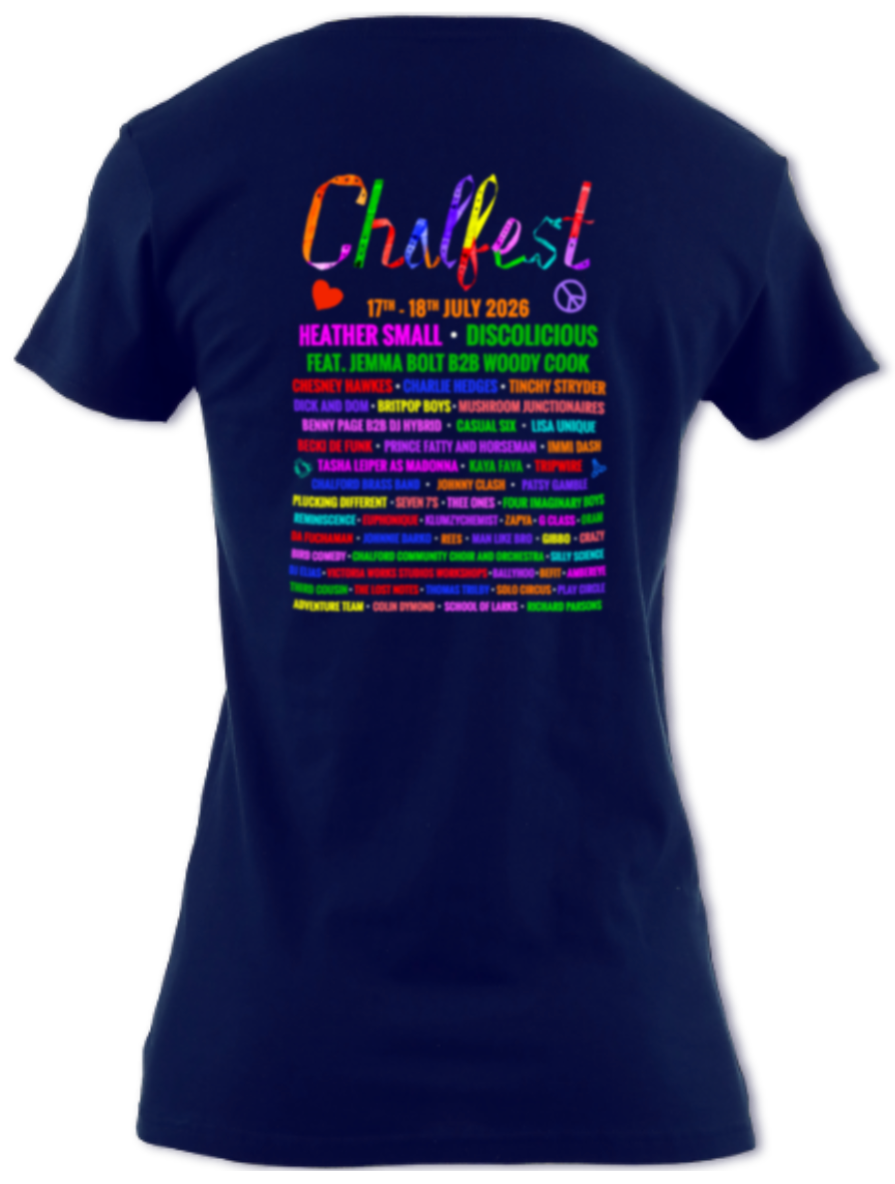 Chalfest '26: Unified Carnival - Women's scoop-neck T-shirt