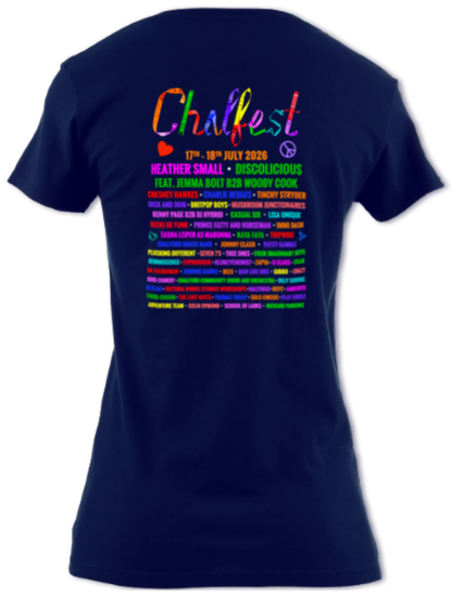Chalfest '26: Unified Carnival - Women's scoop-neck T-shirt