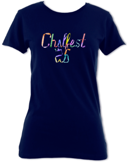 Chalfest '26: Unified Pastels - Women's scoop-neck T-shirt