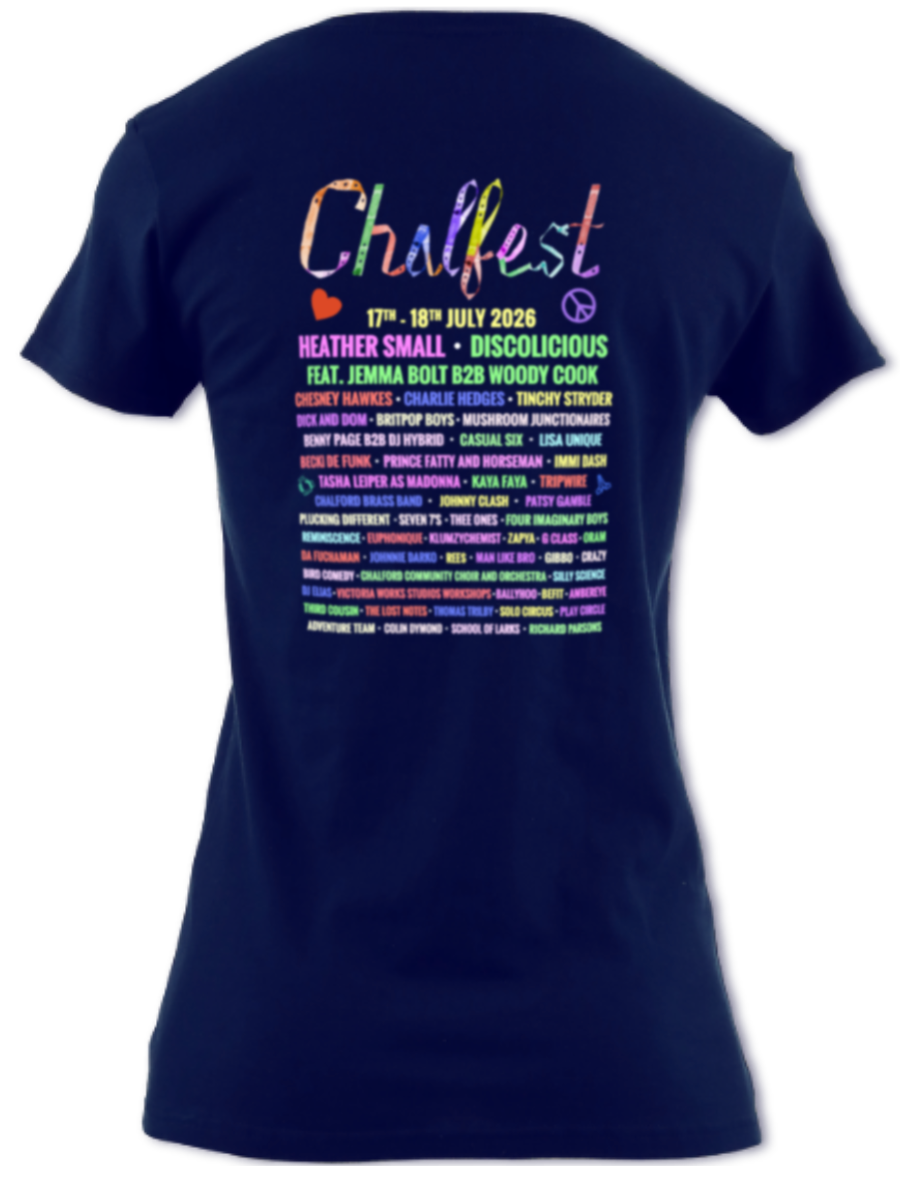 Chalfest '26: Unified Pastels - Women's scoop-neck T-shirt