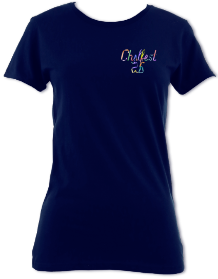 Chalfest '26: Unified Pastels - Women's scoop-neck T-shirt