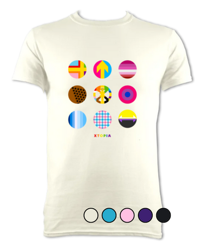 Pride Retro Spots - T-shirt