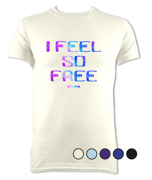 I Feel So Free (Blue Raspberry) - Unisex T-shirt