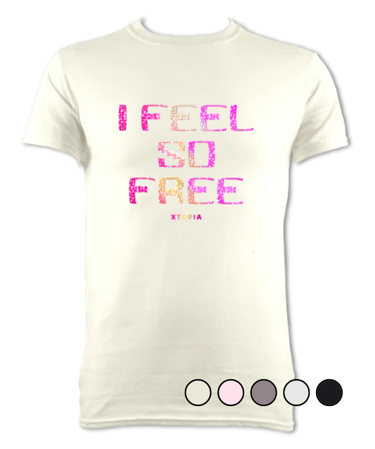 I Feel So Free (Pink) - Unisex T-shirt