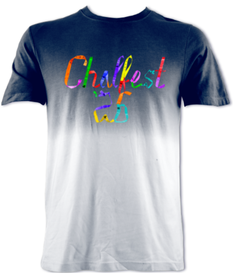 Chalfest '26: Unified Carnival - Organic Dip-dyed Unisex T-shirt