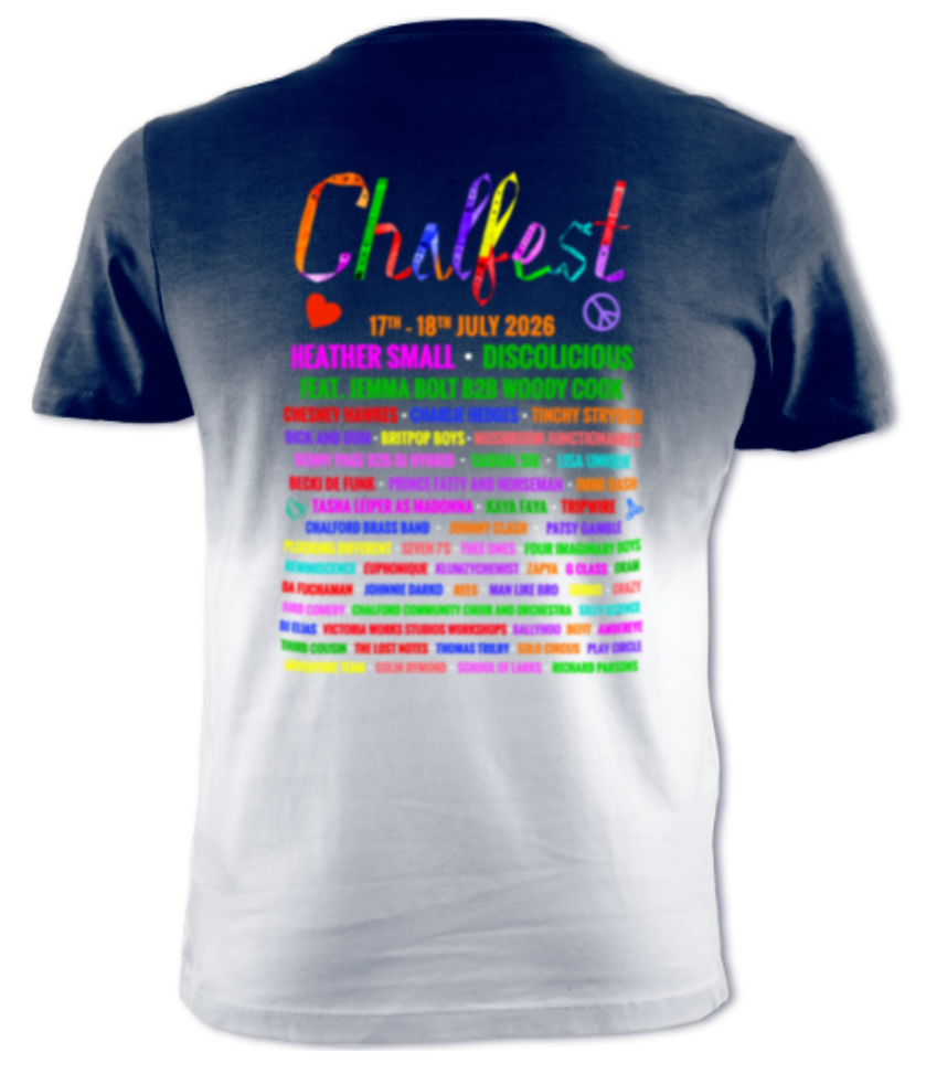Chalfest '26: Unified Carnival - Organic Dip-dyed Unisex T-shirt