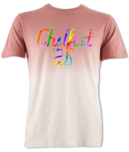 Chalfest '26: Unified Carnival - Organic Dip-dyed Unisex T-shirt