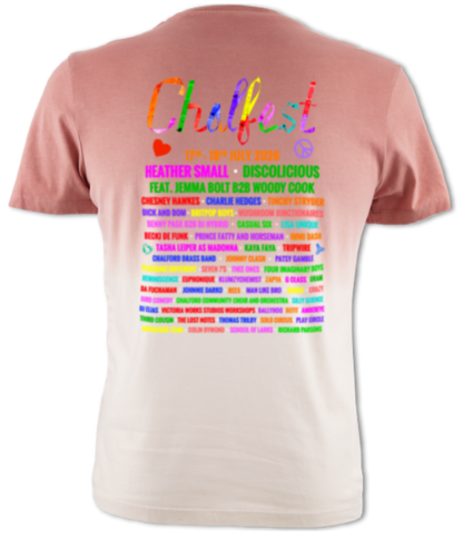 Chalfest '26: Unified Carnival - Organic Dip-dyed Unisex T-shirt