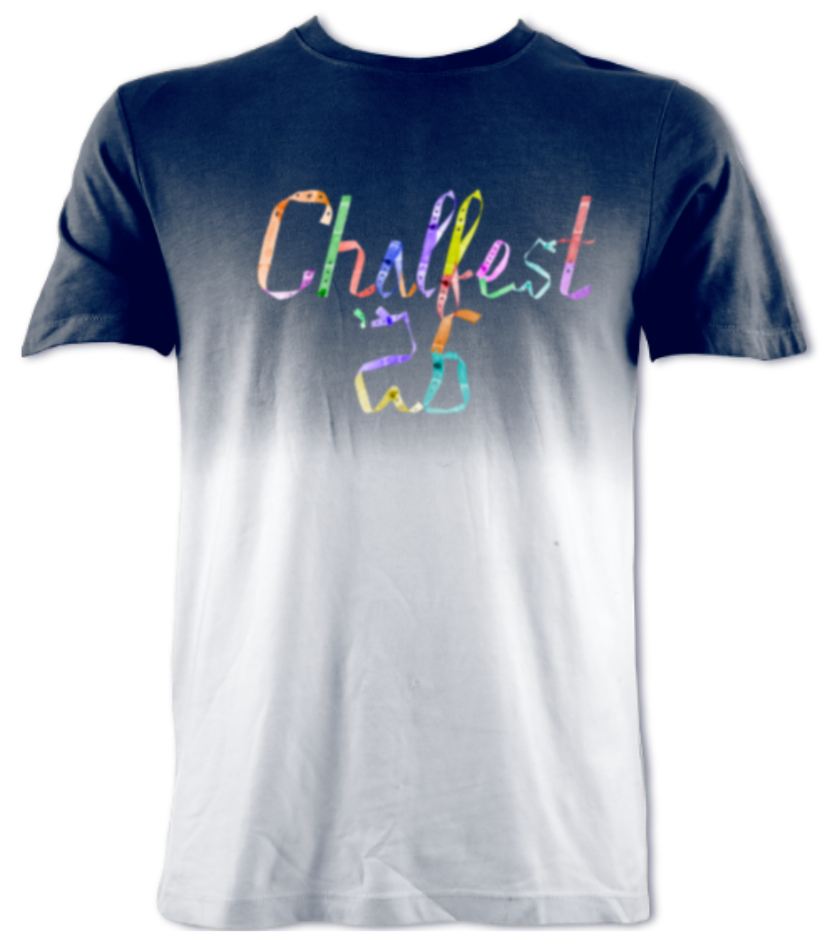 Chalfest '26: Unified Pastels - Organic Dip-dyed Unisex T-shirt