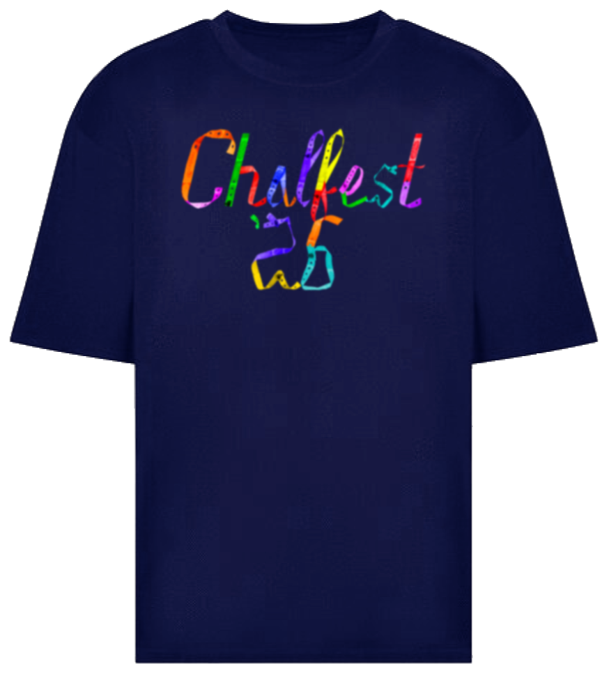 Chalfest '26: Unified Carnival - Oversized Unisex T-shirt