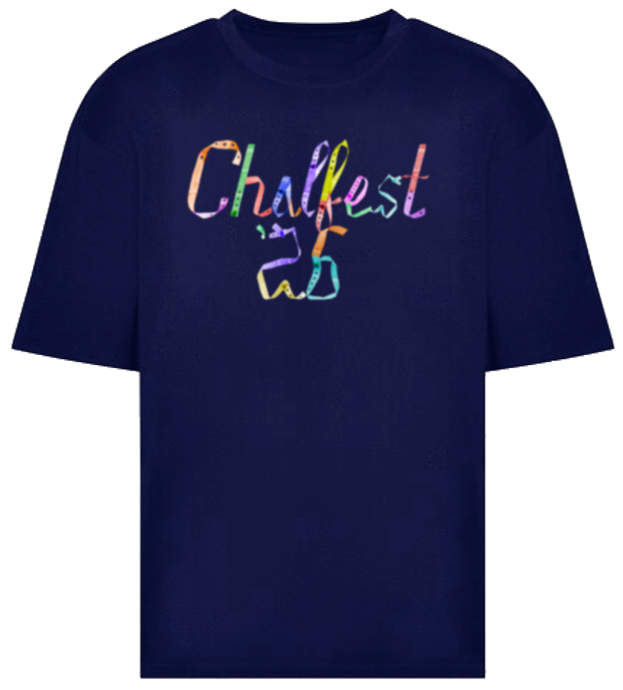 Chalfest '26: Unified Pastels - Oversized Unisex T-shirt
