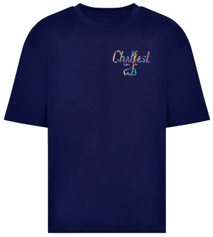 Chalfest '26: Unified Pastels - Oversized Unisex T-shirt