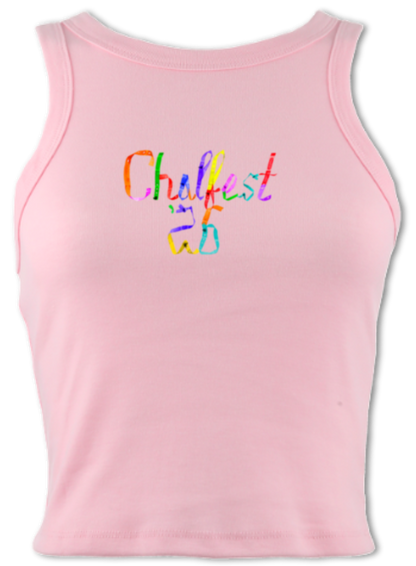 Chalfest '26: Unified Carnival - Women's micro-rib racer tank
