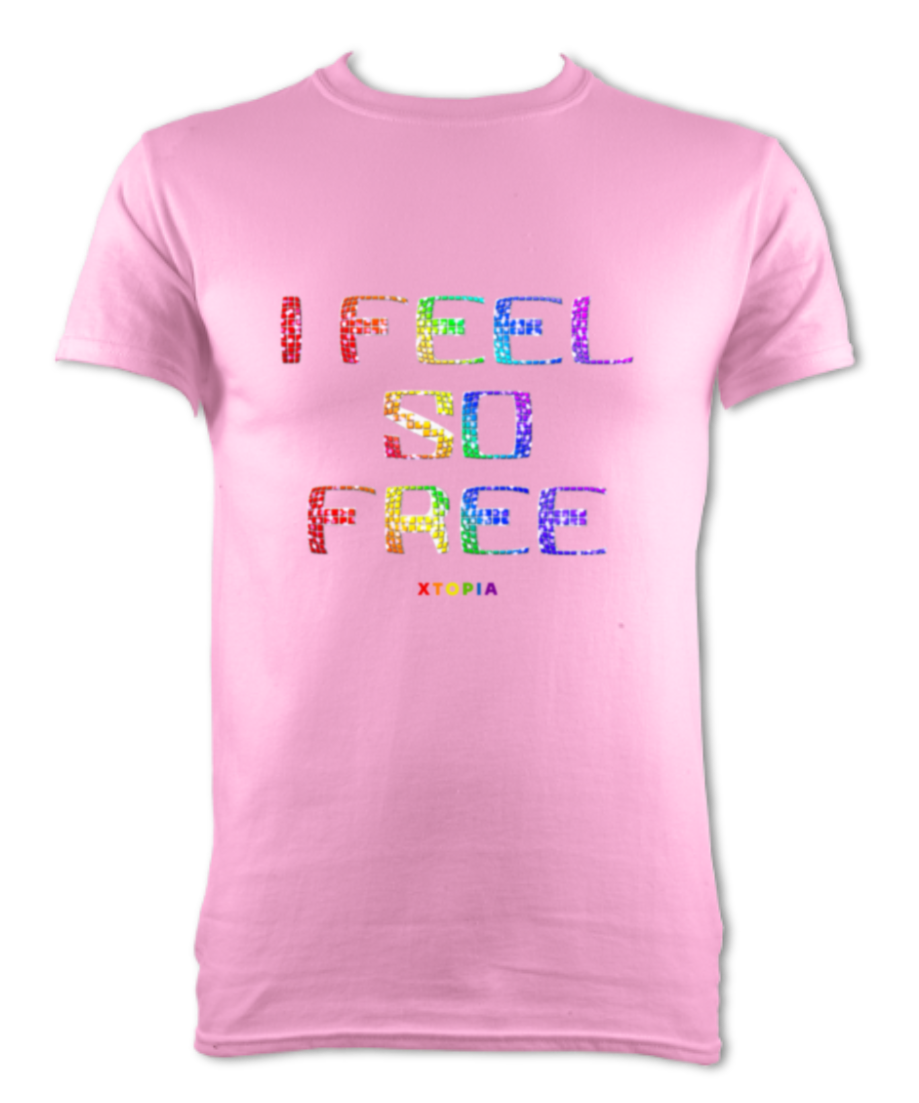 I Feel So Free (Rainbow) - T-shirt