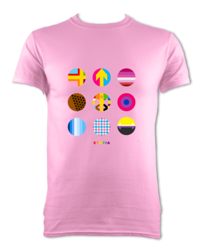 Pride Retro Spots - T-shirt