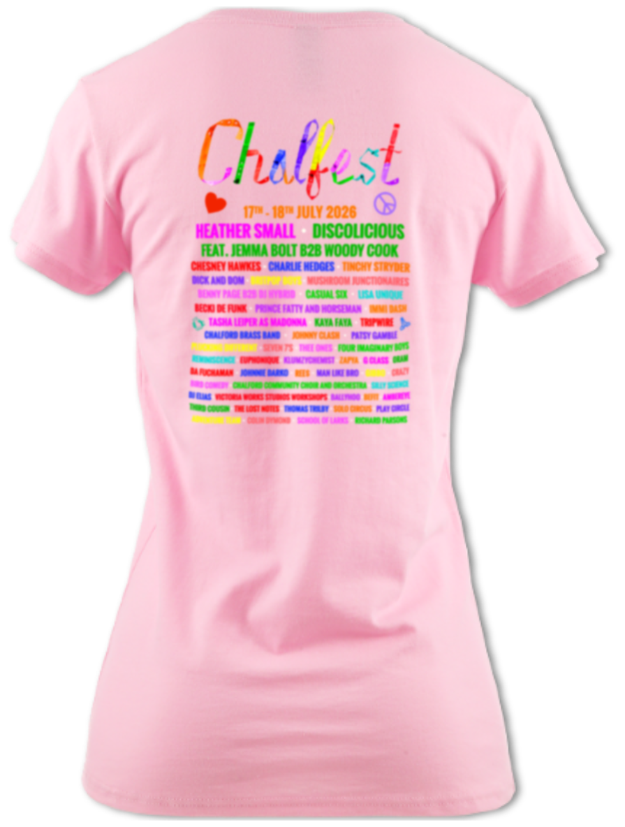 Chalfest '26: Unified Carnival - Women's scoop-neck T-shirt