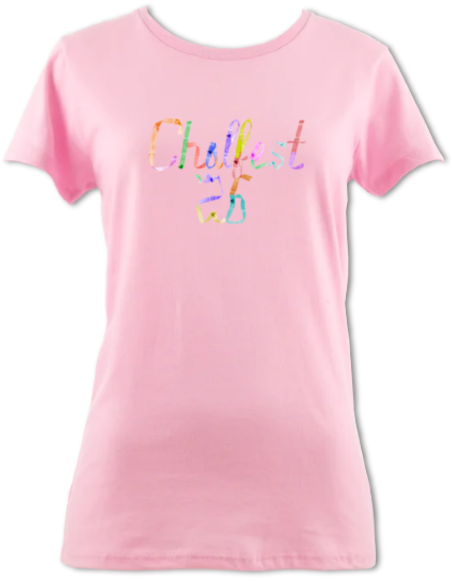 Chalfest '26: Unified Pastels - Women's scoop-neck T-shirt