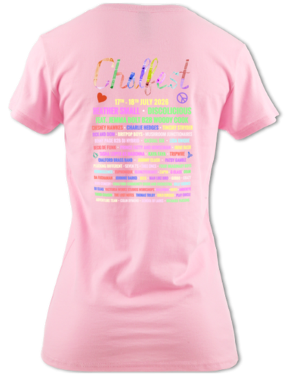 Chalfest '26: Unified Pastels - Women's scoop-neck T-shirt