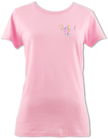 Chalfest '26: Unified Pastels - Women's scoop-neck T-shirt