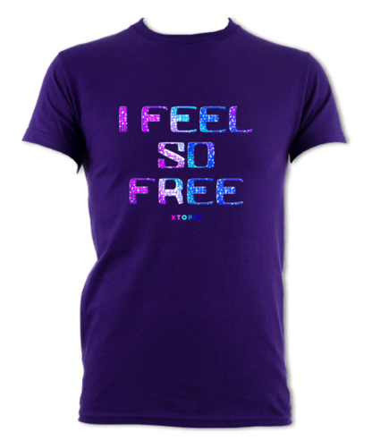I Feel So Free (Blue Raspberry) - Unisex T-shirt