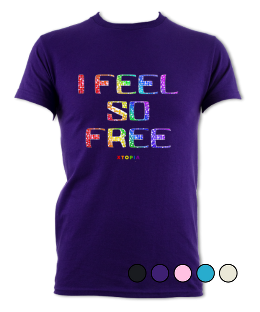 I Feel So Free (Rainbow) - T-shirt