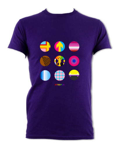 Pride Retro Spots - T-shirt