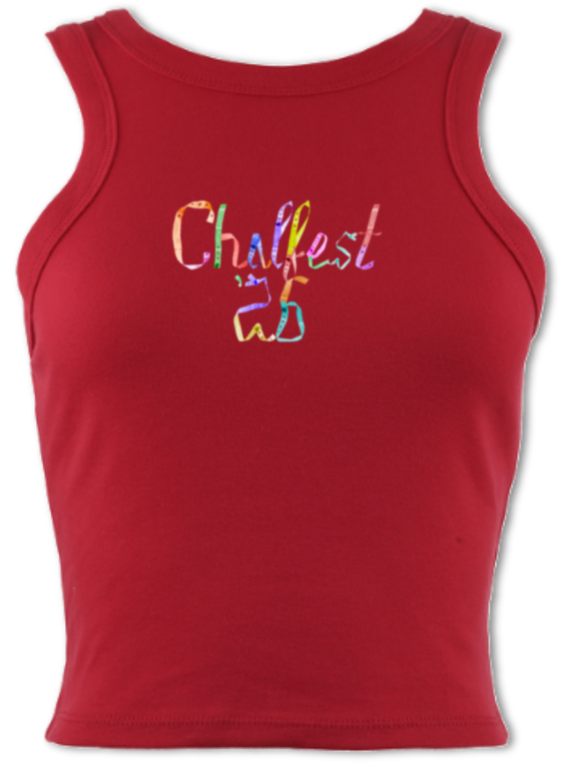 Chalfest '26: Unified Pastels - Women's micro-rib racer tank