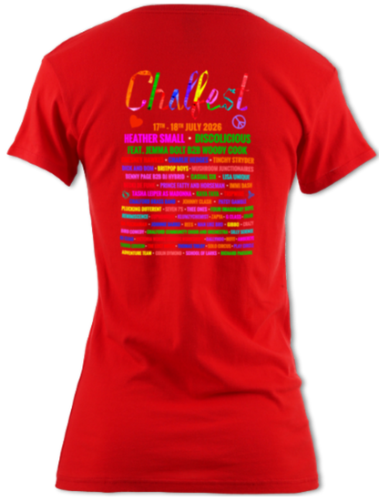 Chalfest '26: Unified Carnival - Women's scoop-neck T-shirt