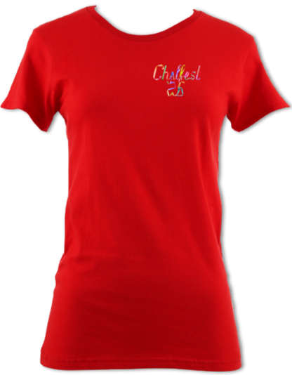 Chalfest '26: Unified Pastels - Women's scoop-neck T-shirt