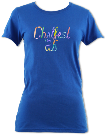 Chalfest '26: Unified Pastels - Women's scoop-neck T-shirt